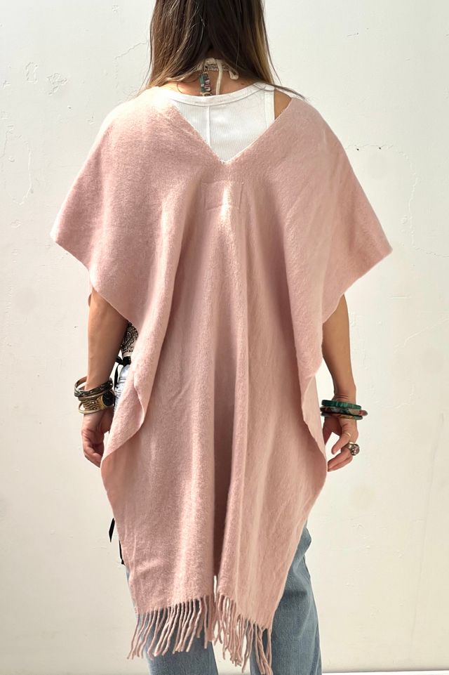 Anna Corinna Reworked Vintage Wool Embroidered Poncho #2