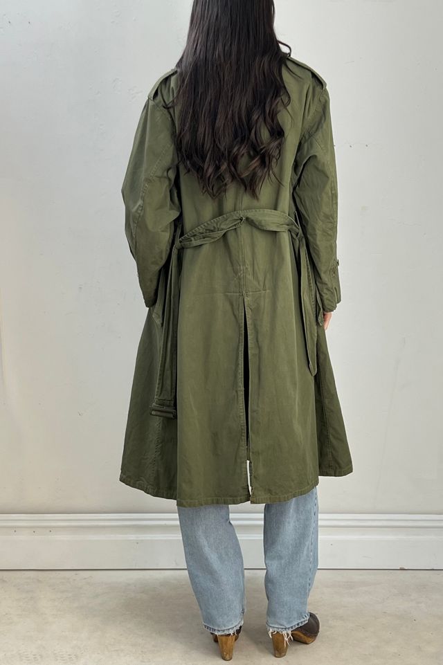 Vintage Military Cotton Trench Selected by Anna Corinna #2