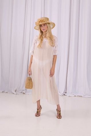 Edwardian Silk Dress Selected by Kikos Kloset