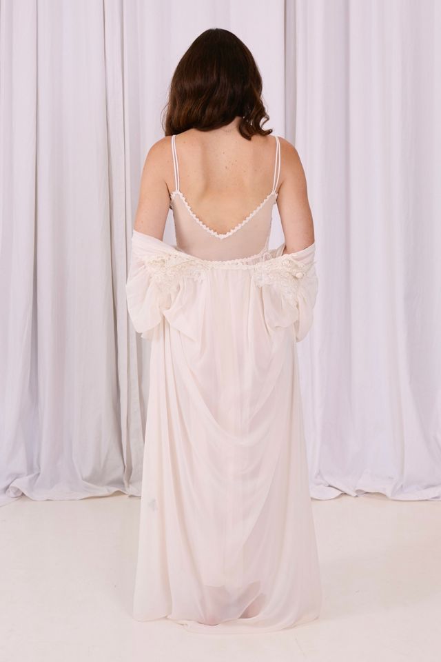 Vintage 1970s Deadstock Peignoir Set Selected by Kikos Kloset #3