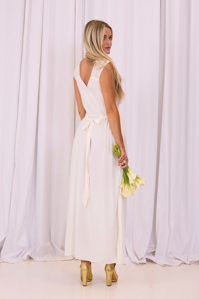 Vintage 1940s Maxi Dress Selected by Kikos Kloset #3