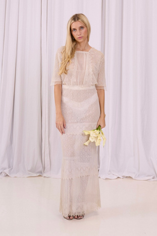 Edwardian Lace Wedding Dress Selected by Kikos Kloset