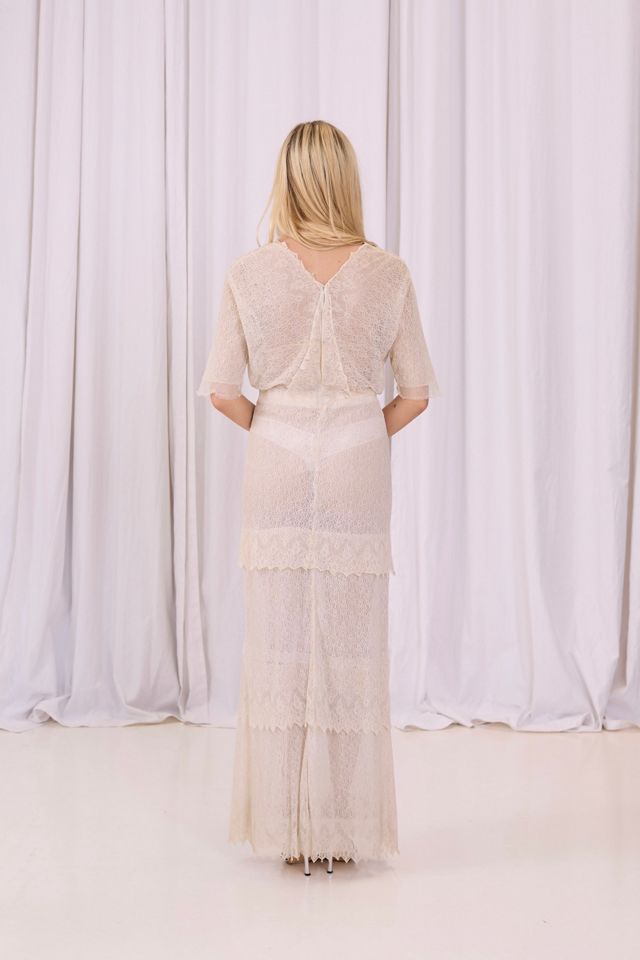 Edwardian Lace Wedding Dress Selected by Kikos Kloset #2