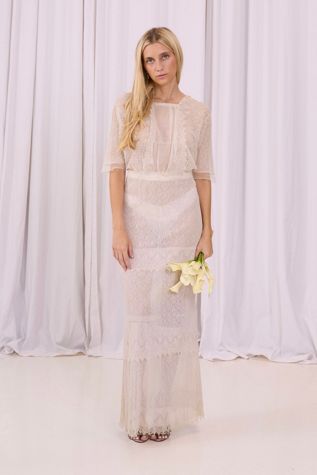 Edwardian Lace Wedding Dress Selected by Kikos Kloset