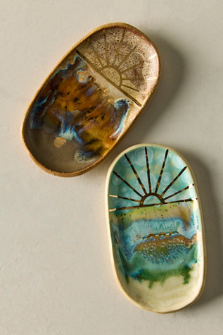 Small Ceramic Trinket Dish by Free People