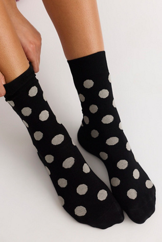 Maria La Rosa Dotty Socks by Free People