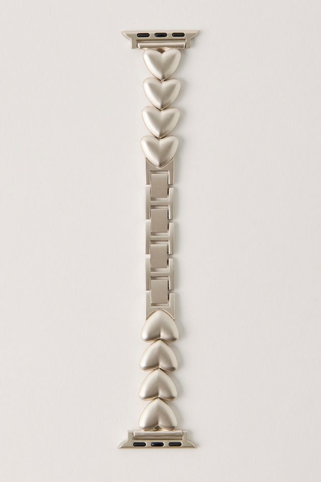 Metal Heart Apple Watch Band #1