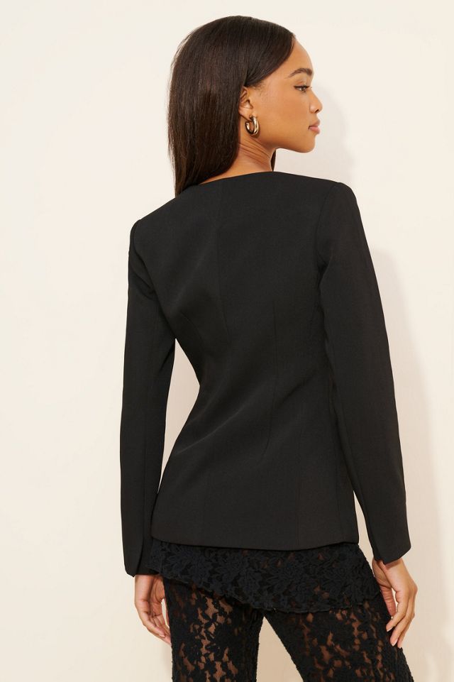 Tyler McGillivary Heart Collarless Blazer #1