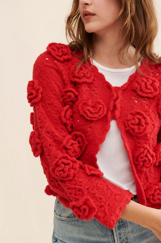 Tach Clothing Samara Floral Sweater #2