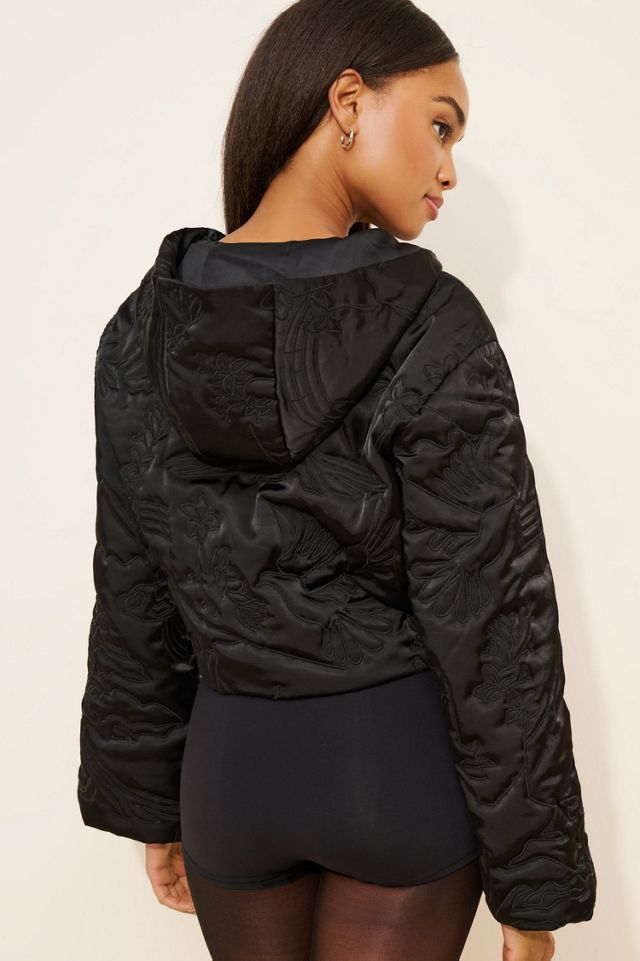 Saemdi Embroidered Hooded Jacket #1