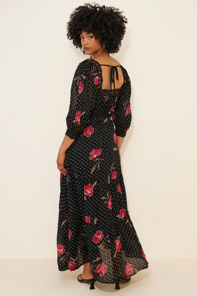 Morning Meadows Long-Sleeve Maxi Dress #1