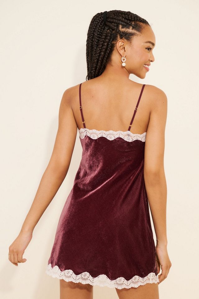 LoveShackFancy Connell Velvet Dress #1