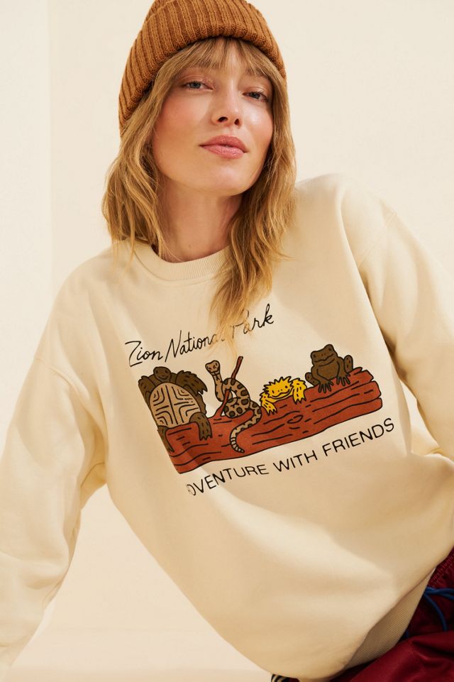 Parks Project Adventure With Friends National Park Sweatshirt #2