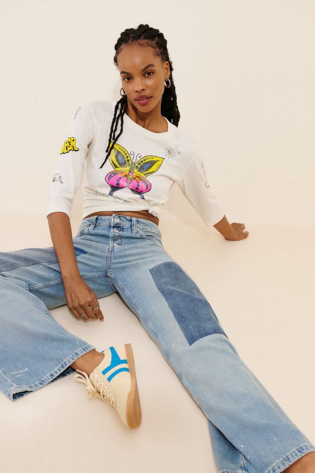 Nia Patchwork Boyfriend Jeans #2