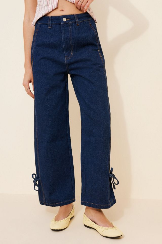 The Tiny Big Sister Lace Cutlines Jeans #3
