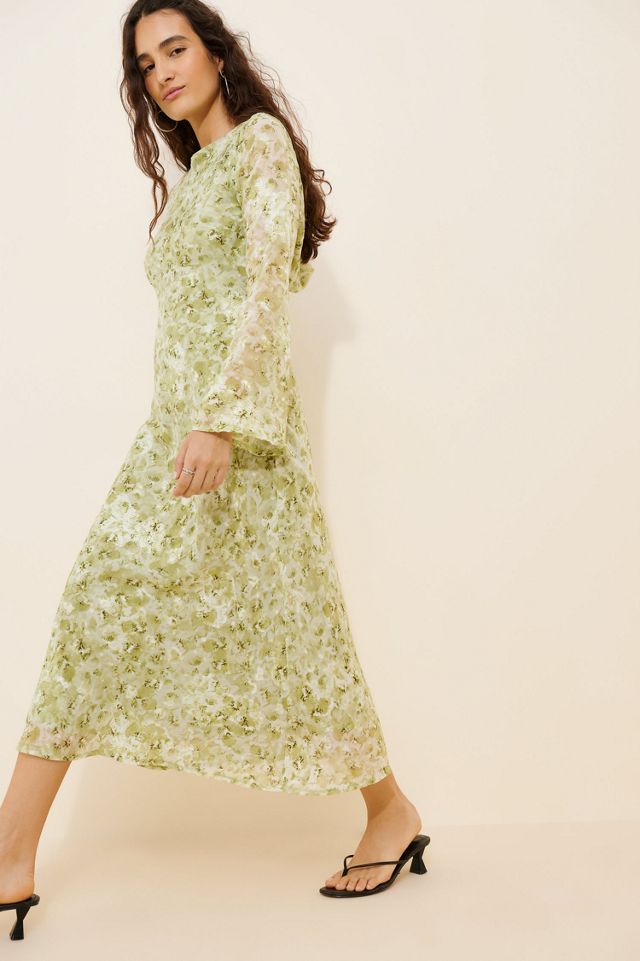 Rare London Bias Cut Cowl Back Maxi Dress #3