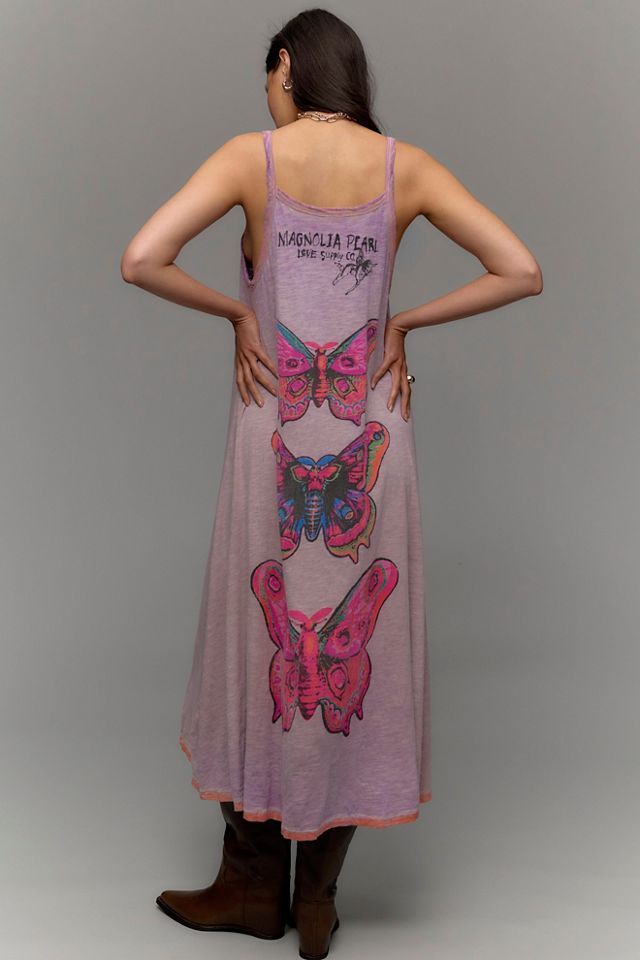 Magnolia Pearl Trios Butterfly Lane Maxi Tank #1