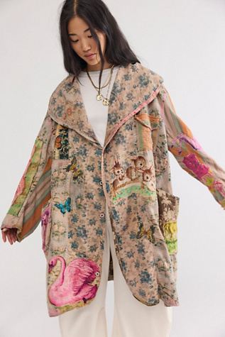 Magnolia Pearl Piecewise Applique Devin Coat