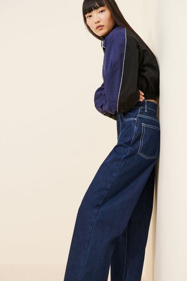 Kowtow High Rise Ankle Sailor Jeans #3