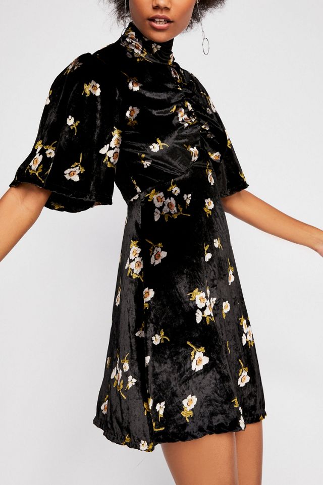 Be My Baby Velvet Mini Dress #1