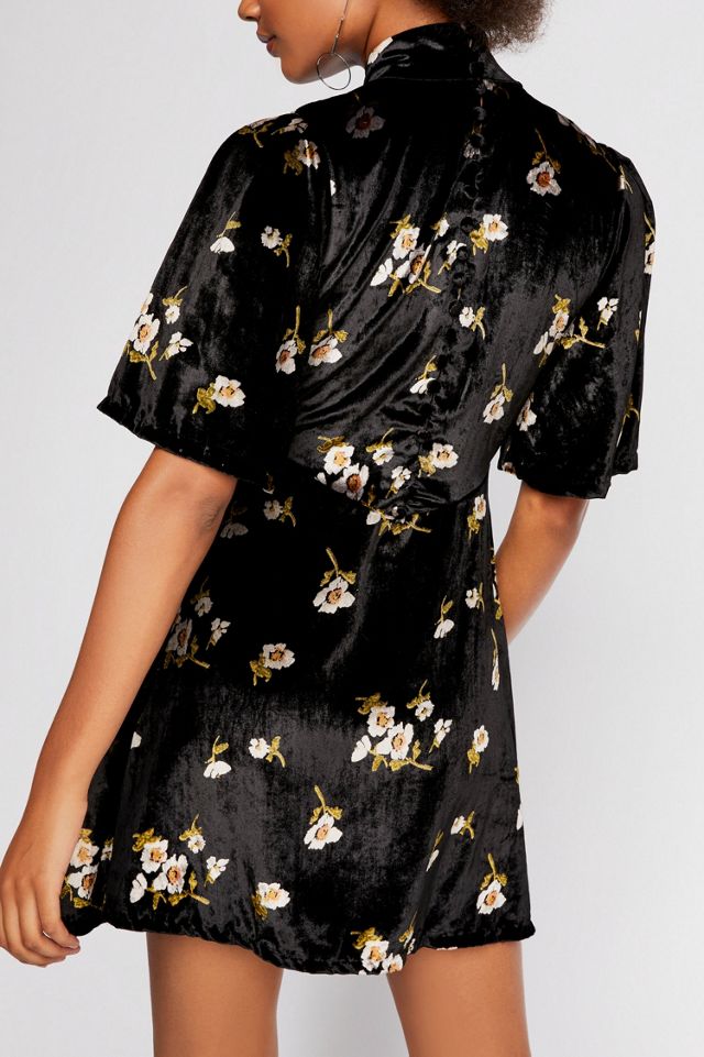 Be My Baby Velvet Mini Dress #2