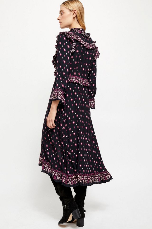 Calico Skies Midi Dress #1