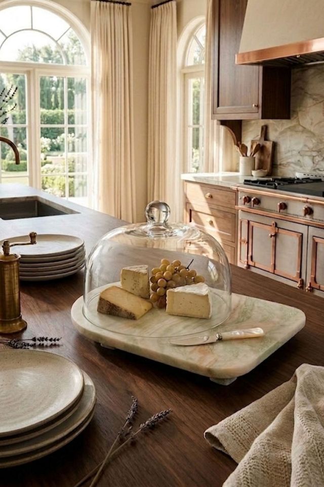 GAURI KOHLI Moonlight Onyx Cloche Board #2