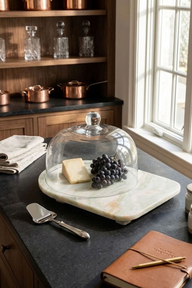 GAURI KOHLI Moonlight Onyx Cloche Board #3