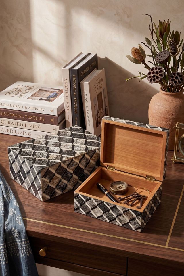 GAURI KOHLI Leela Horn & Bone Boxes #1