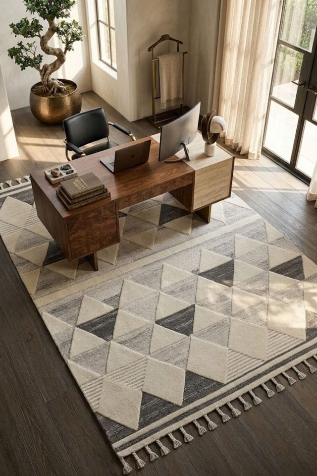 GAURI KOHLI Okinawa Wool Rug #2