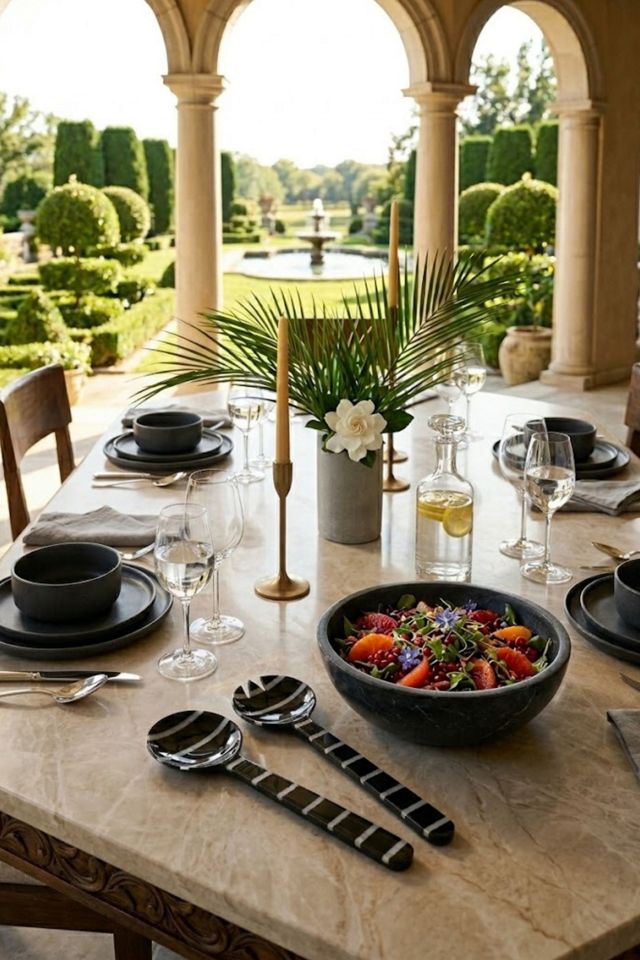 GAURI KOHLI Cox Salad Servers #2