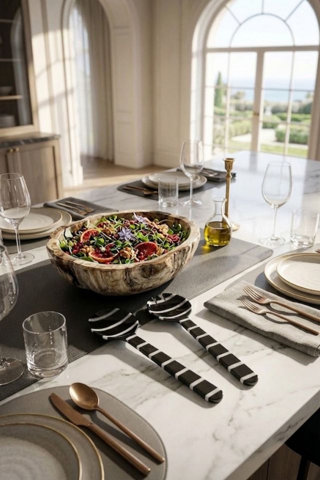 GAURI KOHLI Cox Salad Servers #3