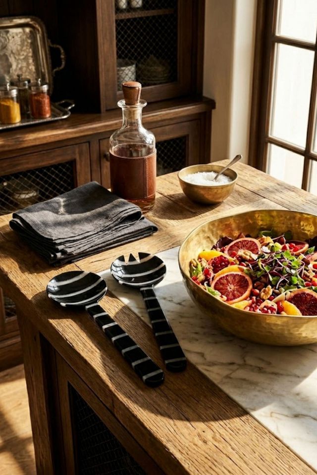 GAURI KOHLI Cox Salad Servers #4
