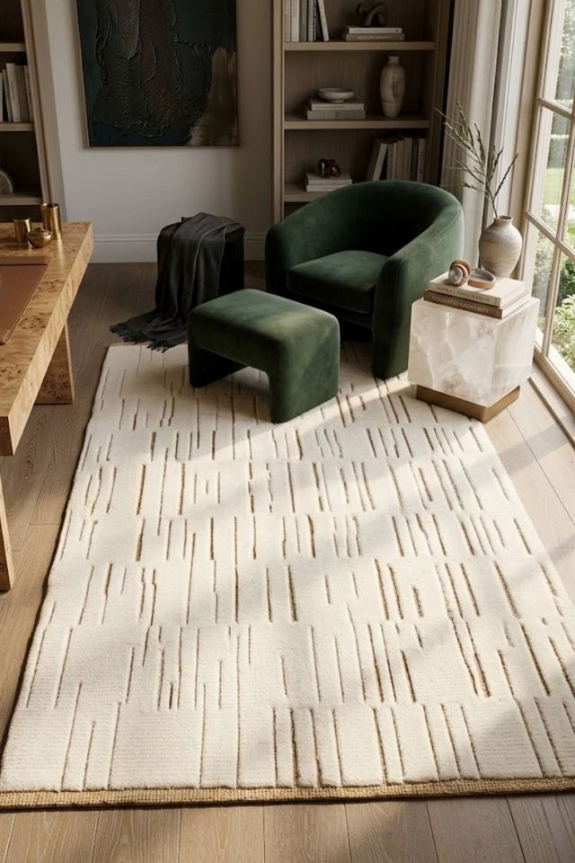 GAURI KOHLI Narita Wool and Jute Rug #4