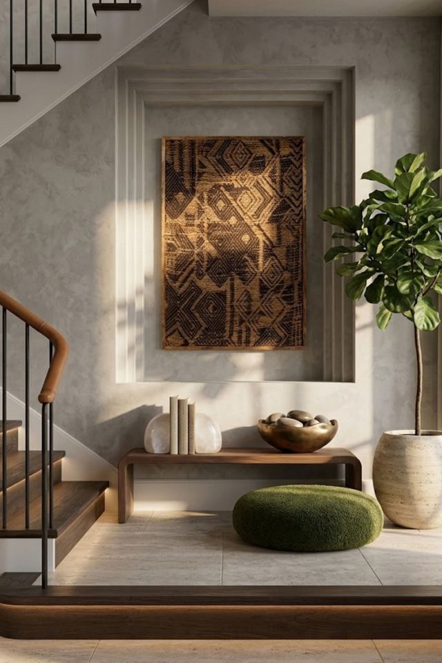 GAURI KOHLI Madagascar Jute Wall Art, Lova #4
