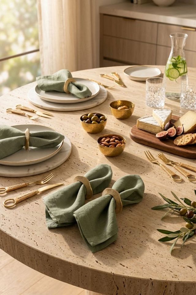 GAURI KOHLI Tuscany Napkin Rings #1