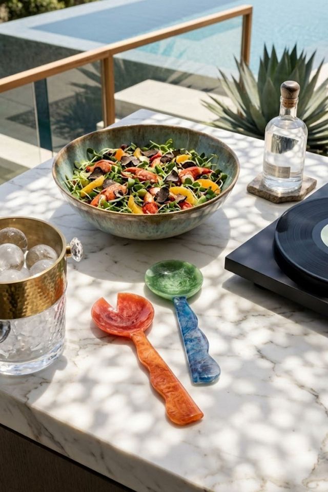 GAURI KOHLI Hawaii Salad Servers #4