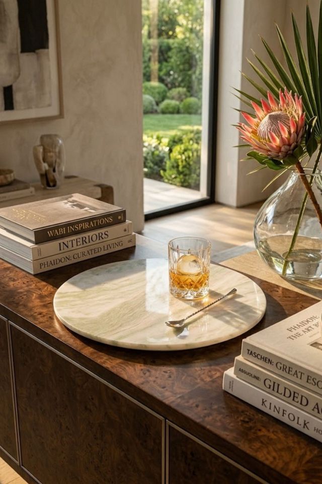 GAURI KOHLI Moonlight Onyx Tray #2