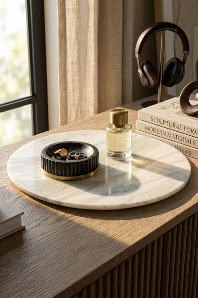 GAURI KOHLI Moonlight Onyx Tray #3