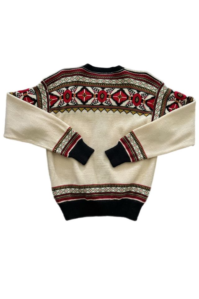 1950's Icelandic Wool Sweater Selected By Villains Vintage #1