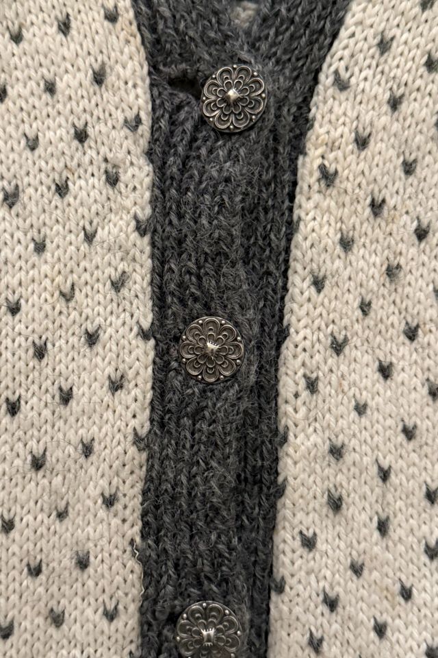 1960's Icelandic Wool Sweater Selected By Villains Vintage #2
