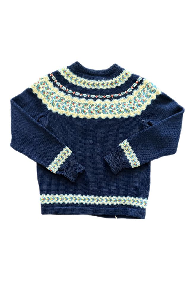 1950's Foldal Icelandic Wool Sweater Selected By Villains Vintage #1