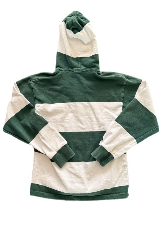 1990's Lacrosse Rugby Style Hooded Shirt Selected By Villains Vintage #2