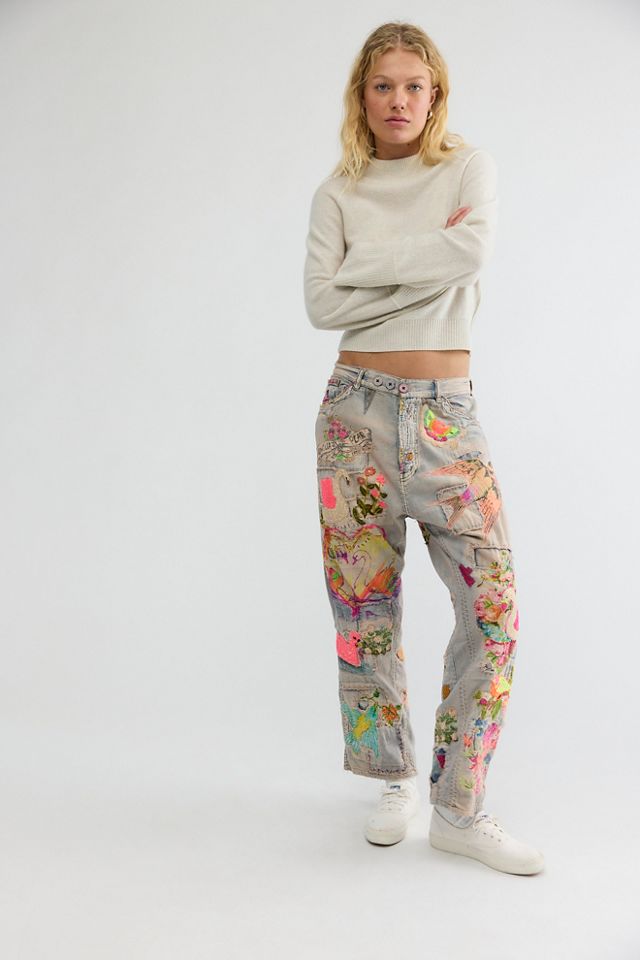 Magnolia Pearl Applique Miner Jeans #3
