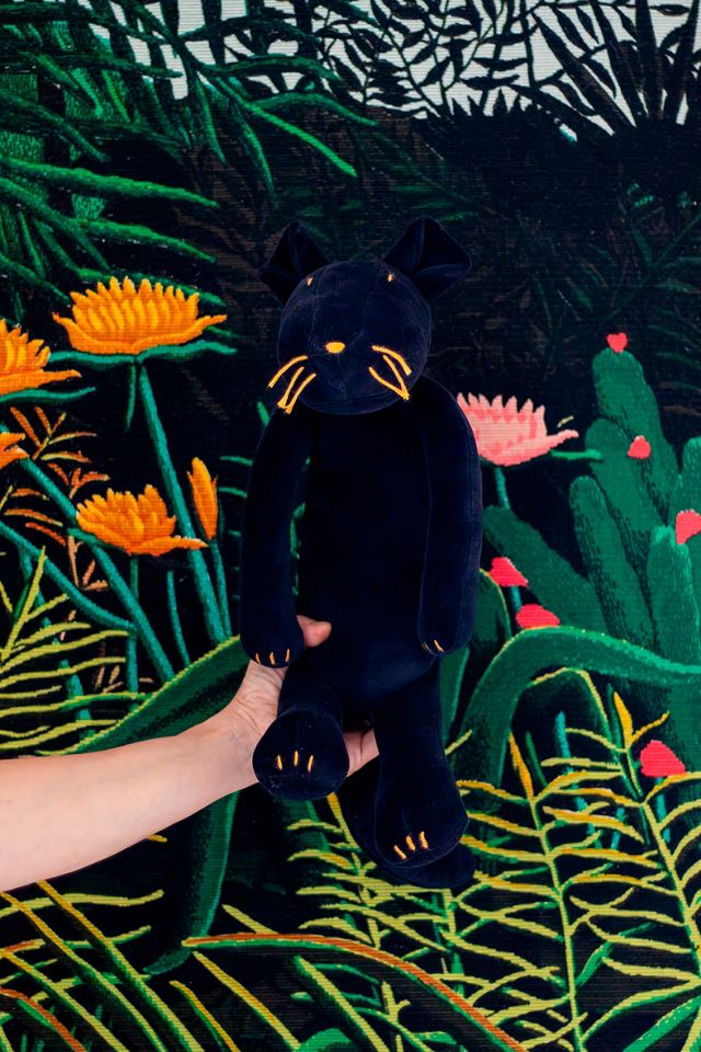 Adada Indira the Black Panther Stuffed Animal #3