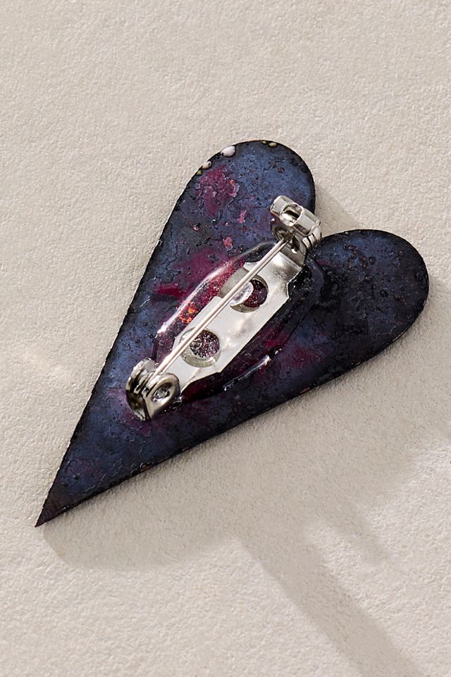 Michelle DaRin Heart Out Brooch #1