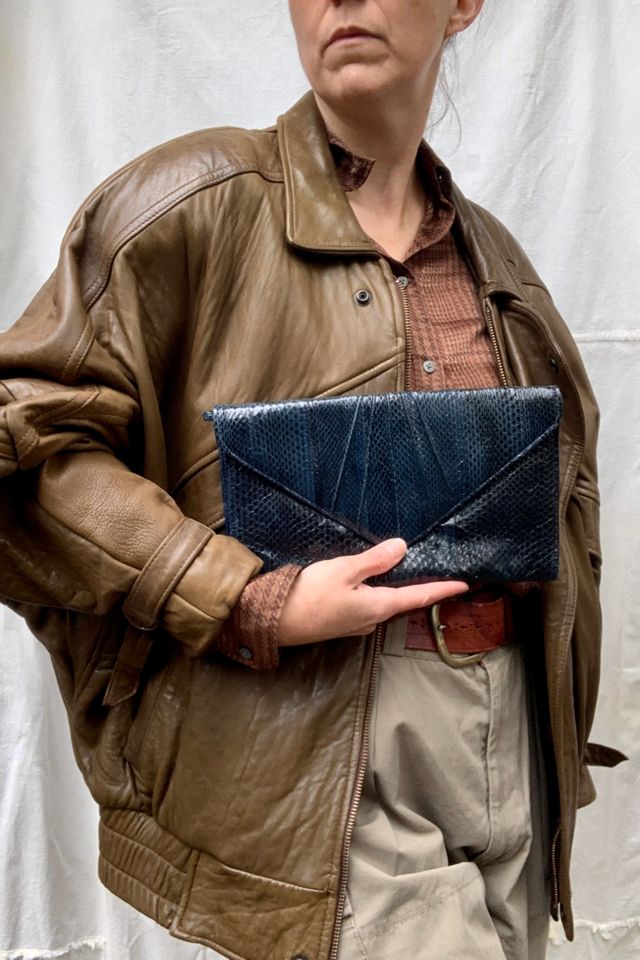 Vintage 1980s Envelope Clutch or Shoulder Bag Selected by SharpLilTeeth #3