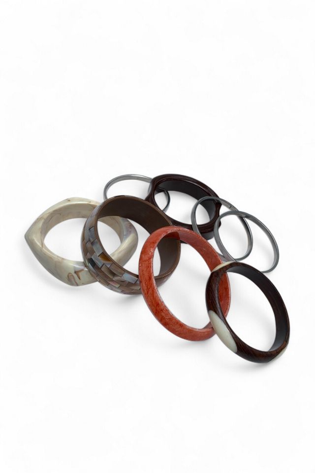 Vintage Stacking Bangle Bracelet Set Selected by SharpLilTeeth #1