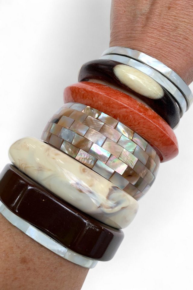 Vintage Stacking Bangle Bracelet Set Selected by SharpLilTeeth #2