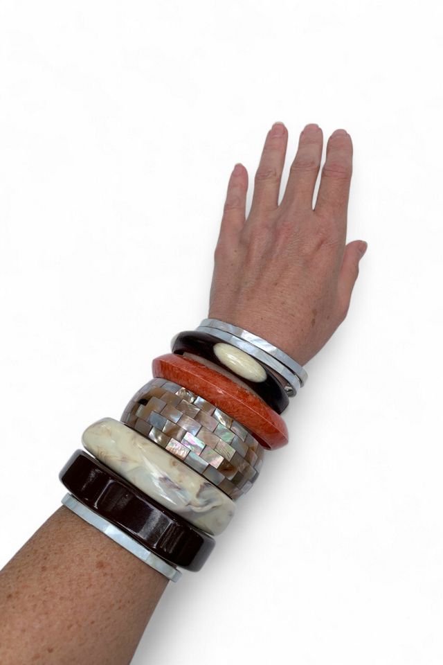 Vintage Stacking Bangle Bracelet Set Selected by SharpLilTeeth #3